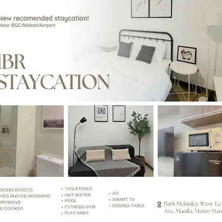 New And Modern 1Br In Mckinley Near Bgc, Airport Apartment